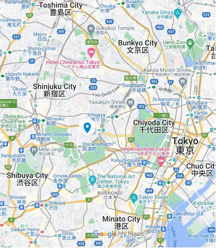  (Apartment is located in the center of Tokyo)